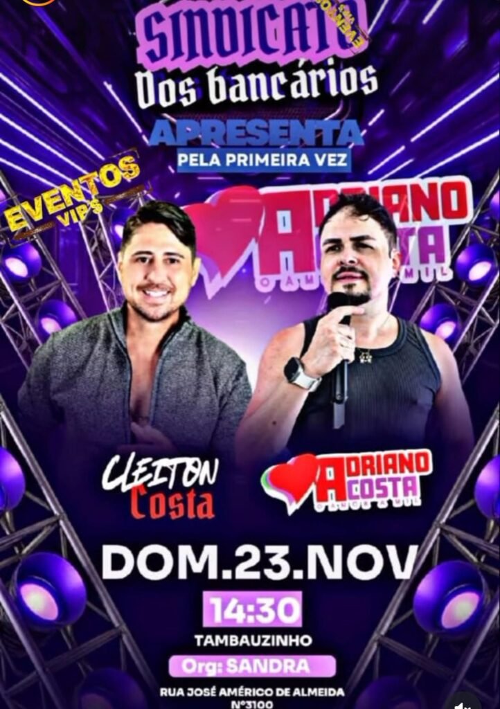 Agenda Musical Deste Domingo (23.11)